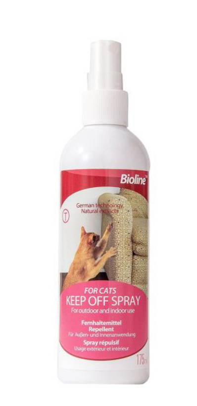 اسپری دور کننده و ضد اسکرچ گربه بایولاین Bioline Keep Off Spray