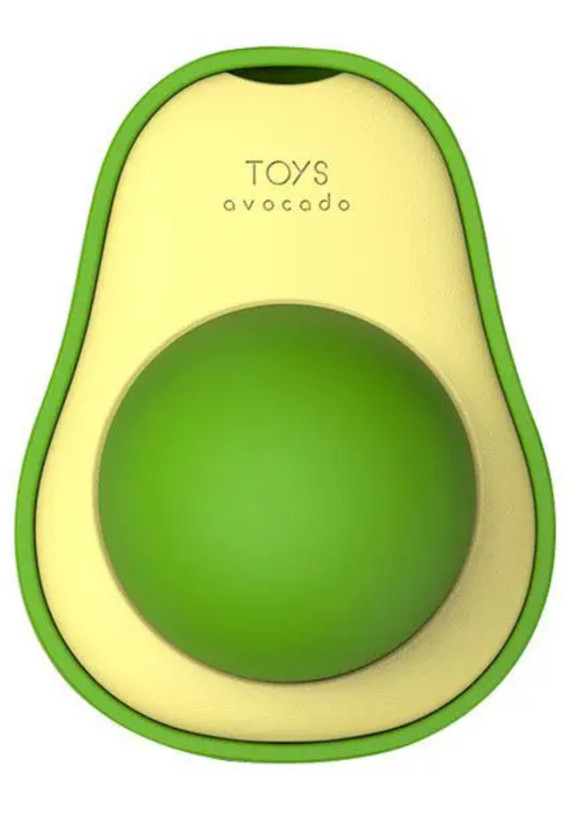 آبنبات کت نیپ دار گربه طرح آووکادو Avocado mint ball toy