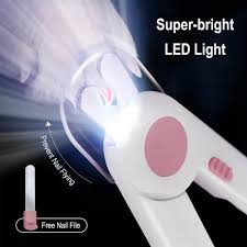ناخن گیر چراغ دار LED دار سگ گربه خرگوش