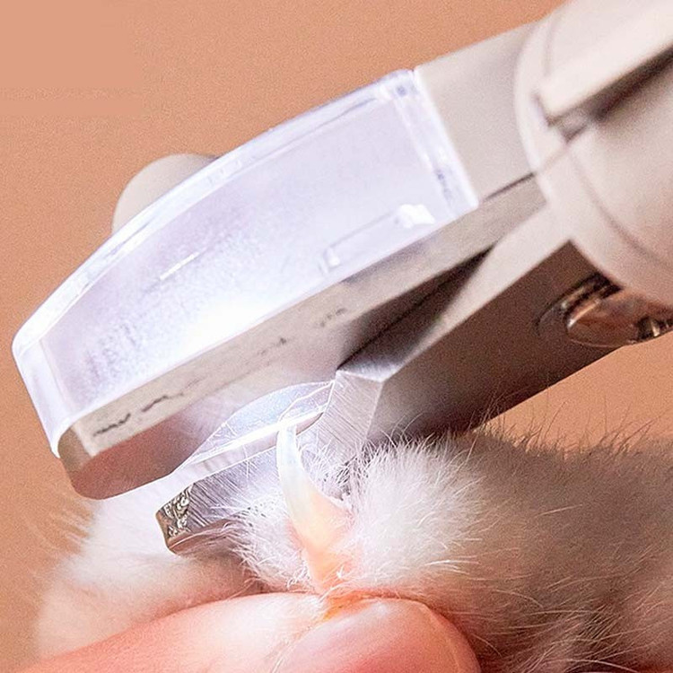 ناخن گیر چراغ دار LED دار سگ گربه خرگوش